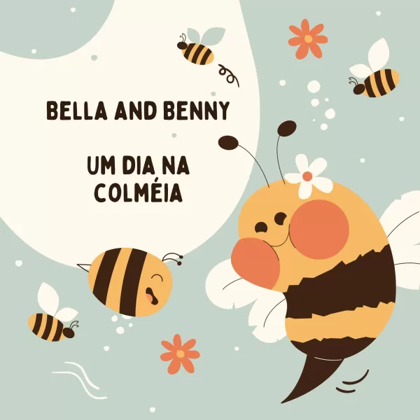 Bella e Benny em Um dia na Colmeia