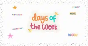 Dias da semana em ingles - Pequenos Fluentes