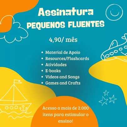 Banner Assinatura - Pequenos Fluentes