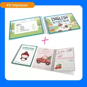 Kit Curso de Férias - Versão Impressa - Pequenos Fluentes