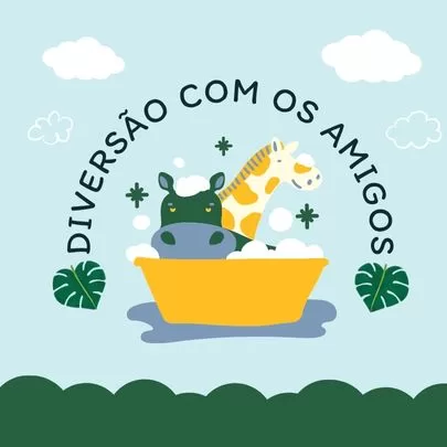 Diversao com os Amigos - Pequenos Fluentes