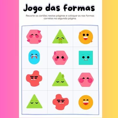 Jogo das Formas - Pequenos Fluentes